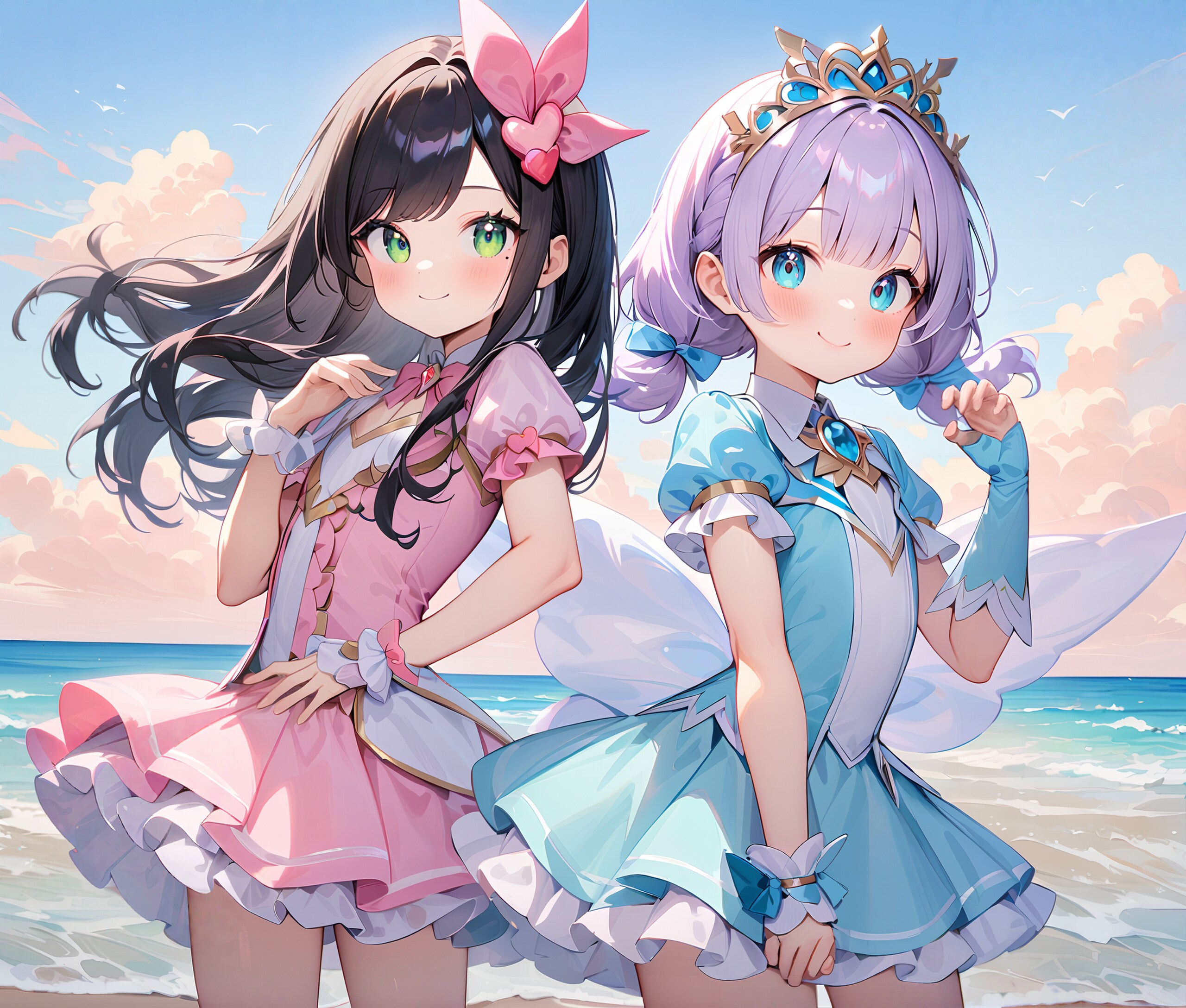 魔法王女ラブリービーチ | の人気AIイラスト・グラビア