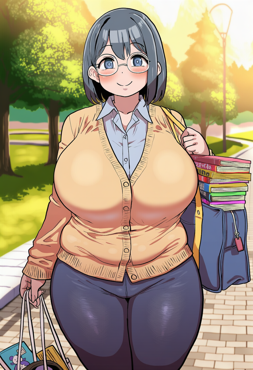 むちむち真面目優等生