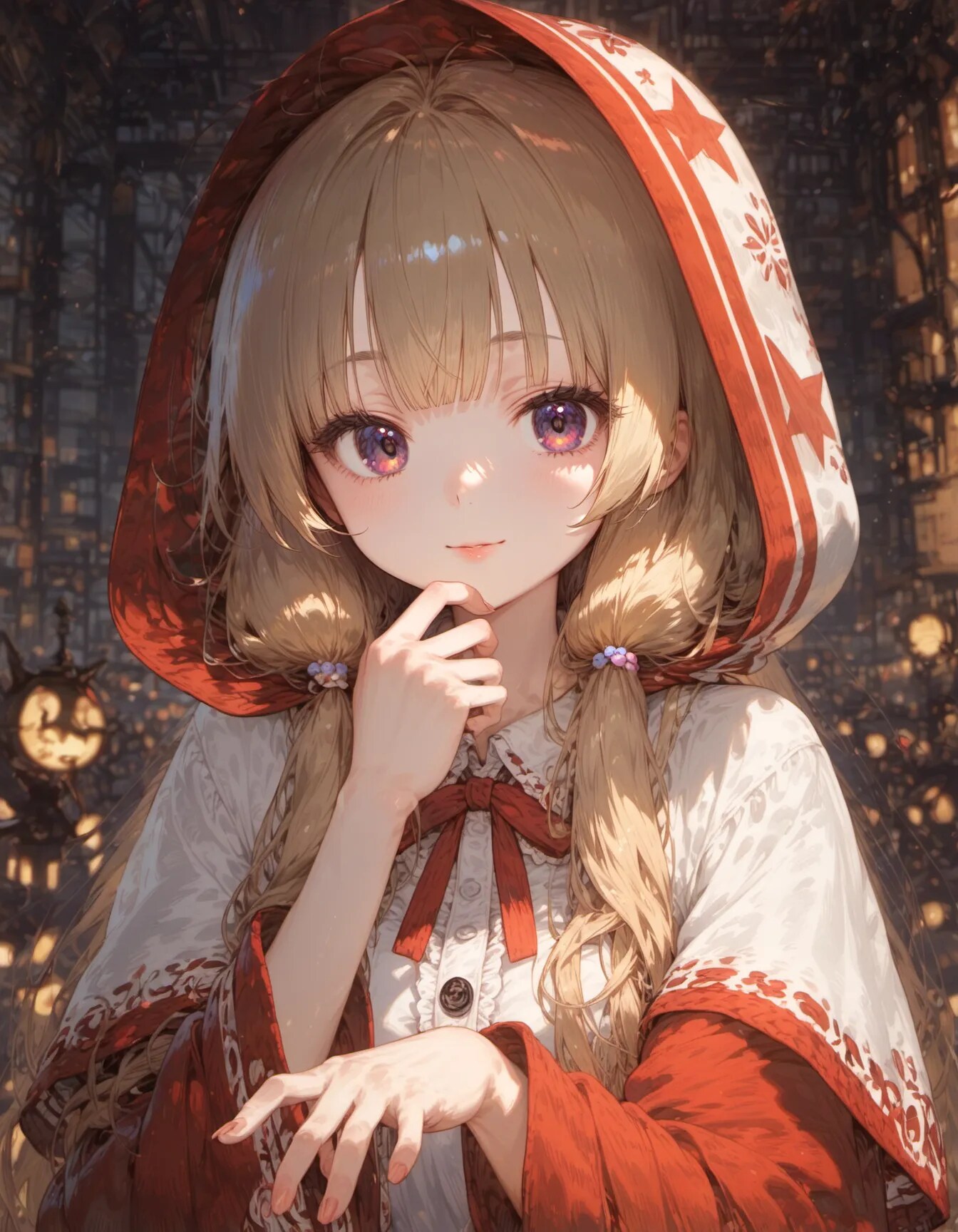 Little Red in the Lantern City