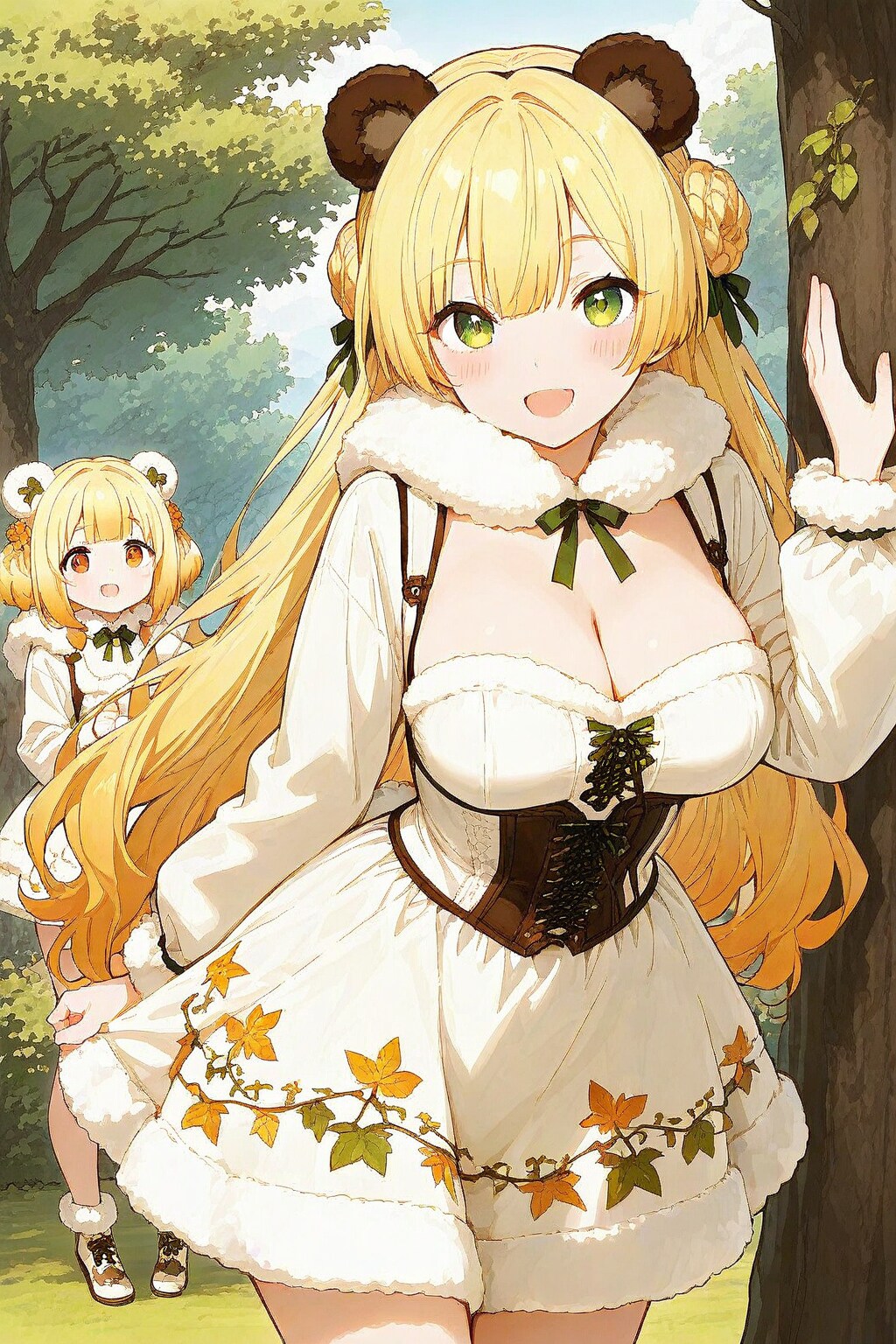 ある～日、森の中♪