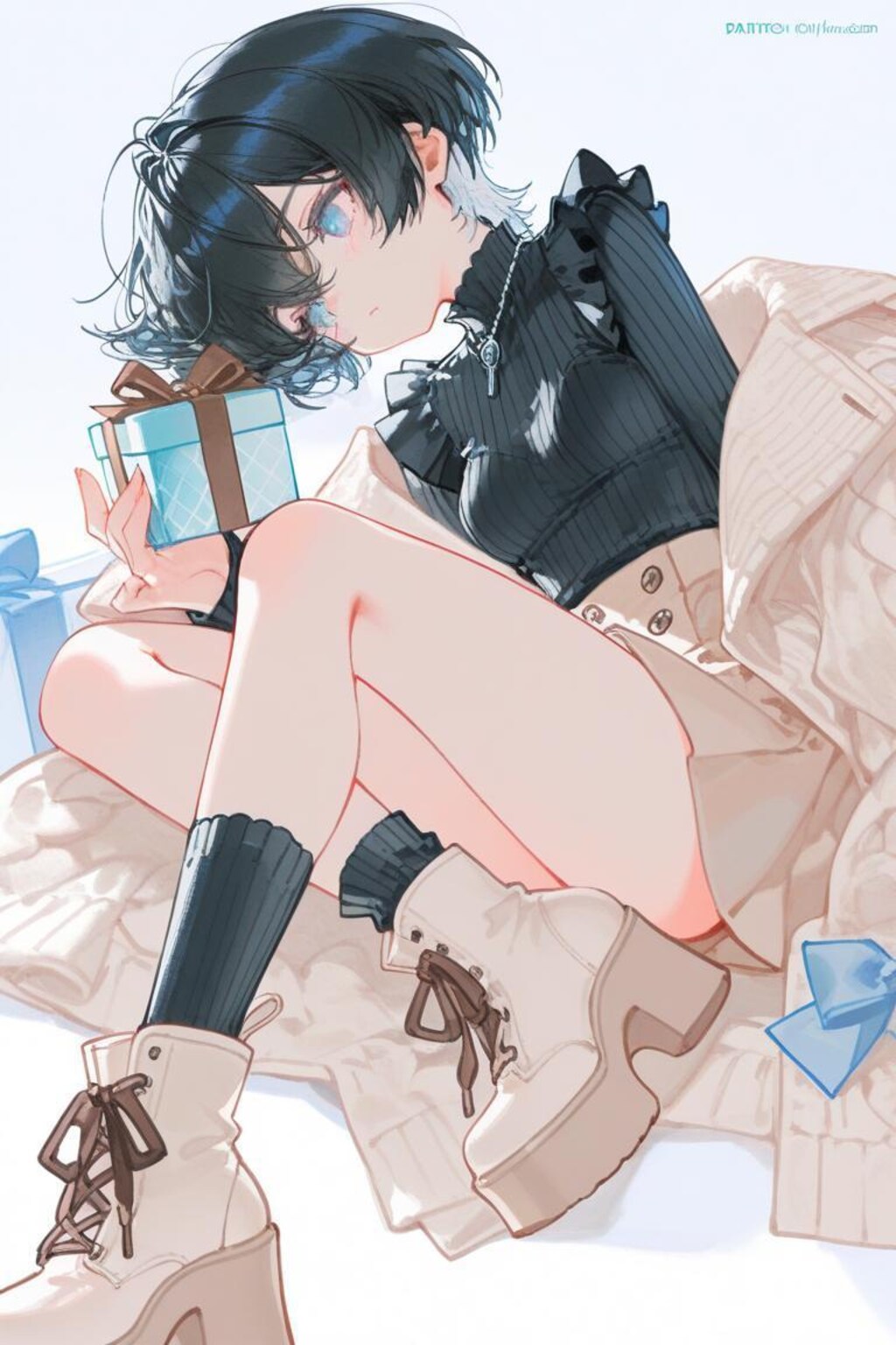 <本田ちゃん>Oversized knit coat