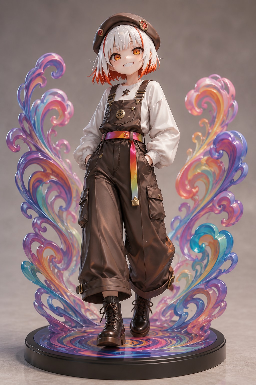 ３人のうちの子をフィギュア化