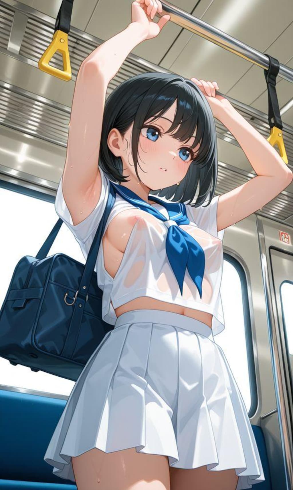 巨乳ちゃん専用、胸部アジャスター付セーラー服、新発売