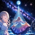 星空へ続く階段 3枚目