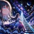 星空へ続く階段 2枚目