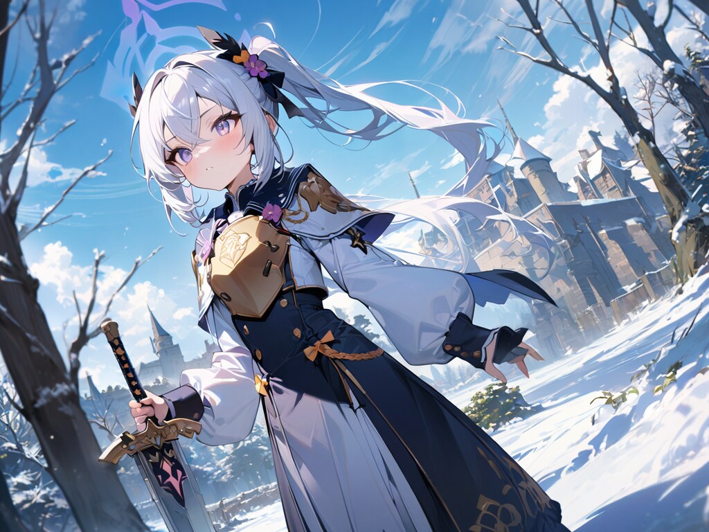 大盾の姫騎士【ブルアカ・白洲アズサ】