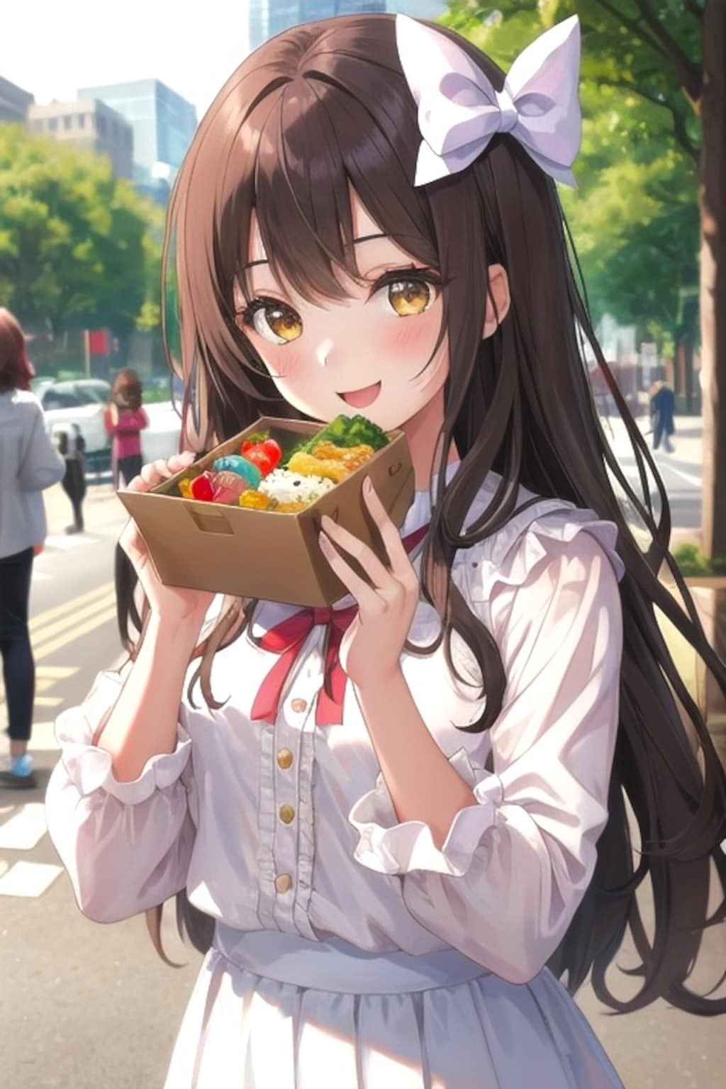 美容院帰りにふらっと🍙💓