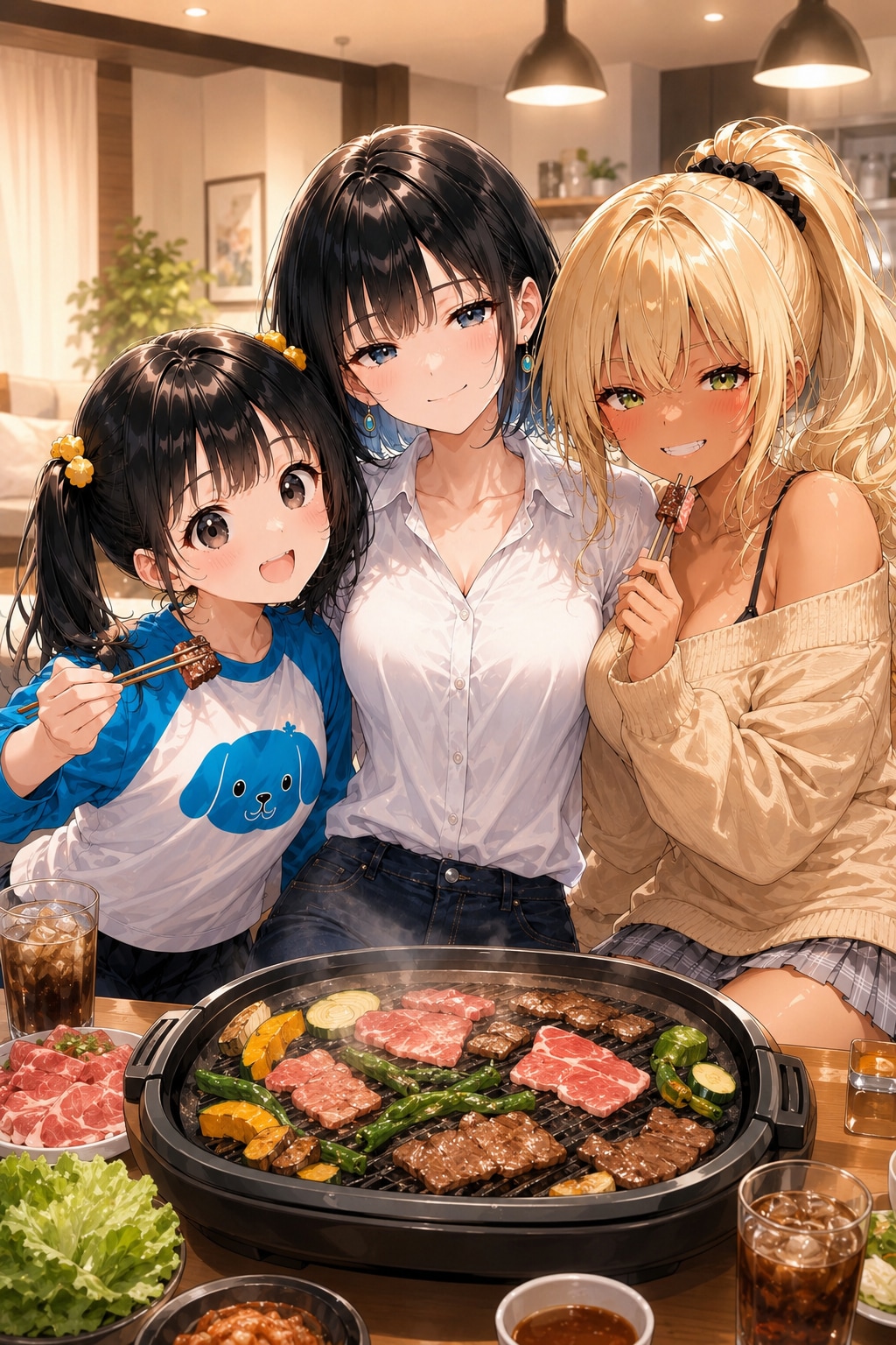 今日は、てっぱん団らんの日だよ〜☆