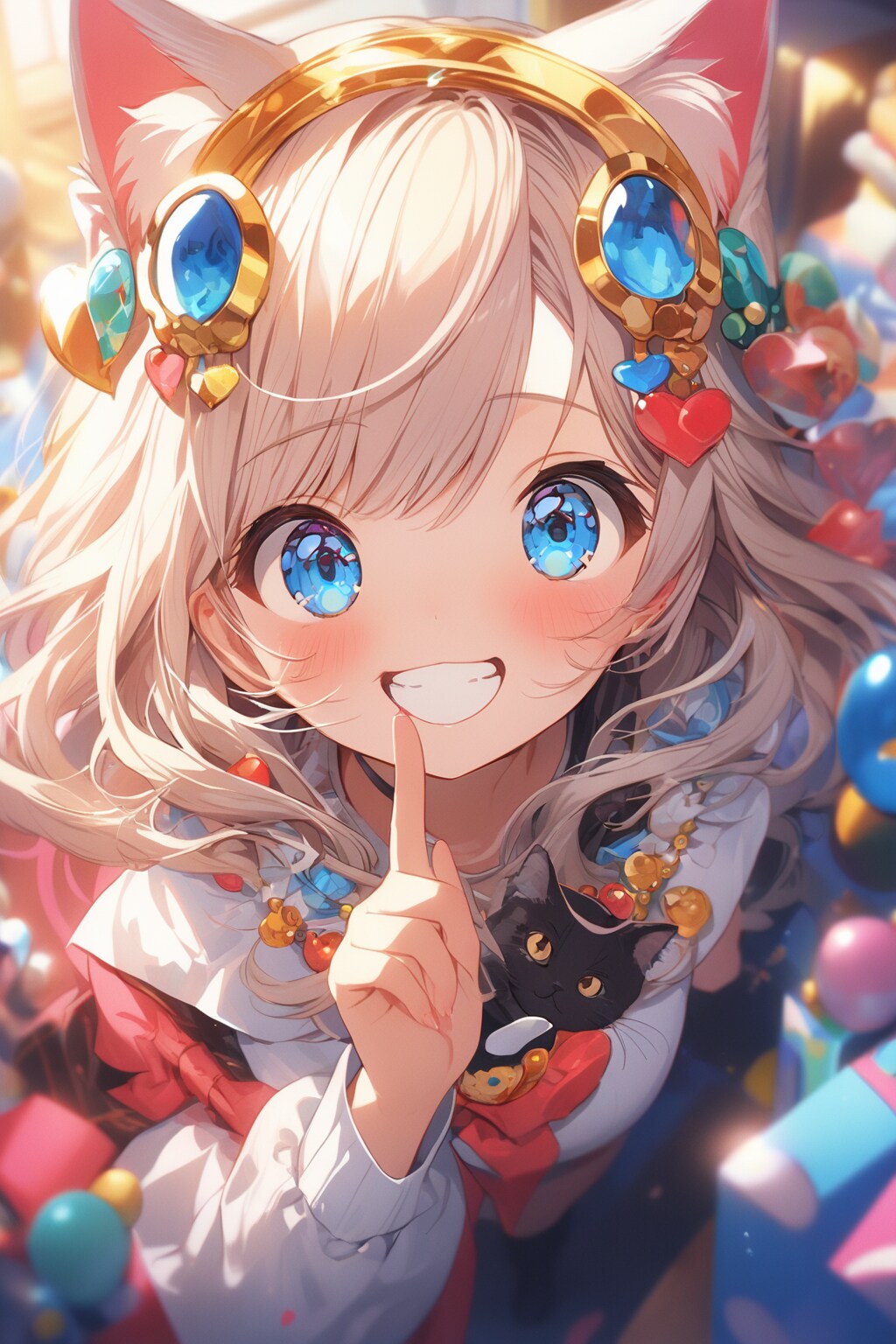 みんなには内緒だよ🐈