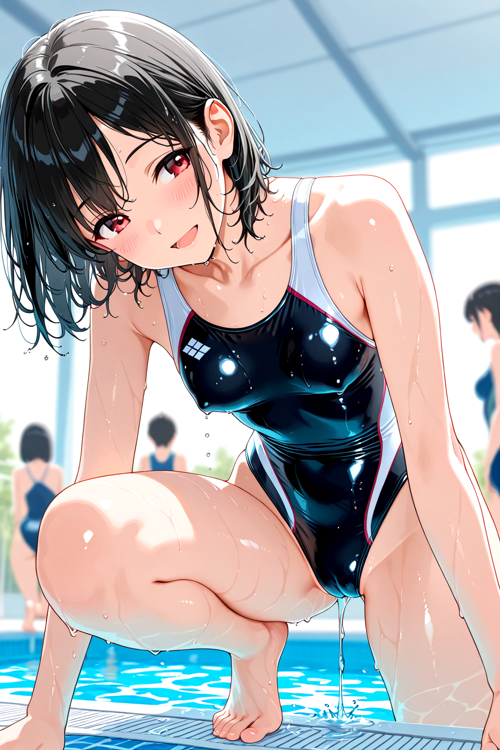 無防備な水泳部
