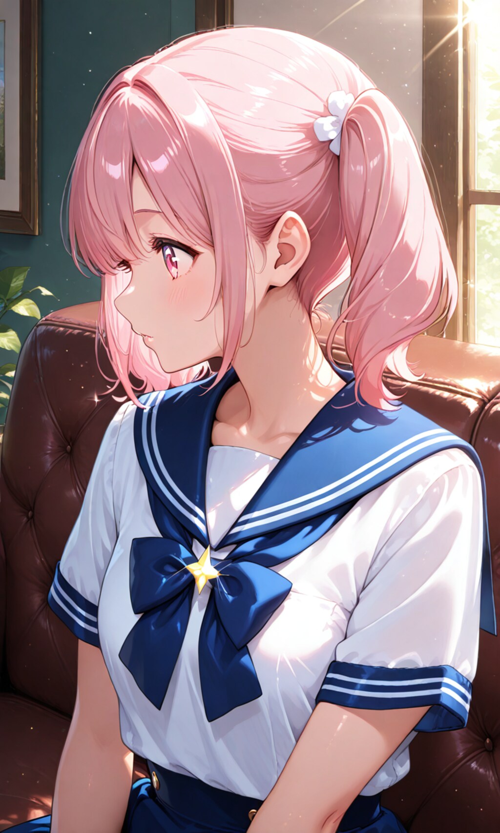 夜宵ちゃんの横顔！