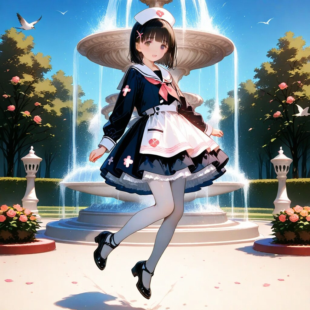 ナース風セーラー服