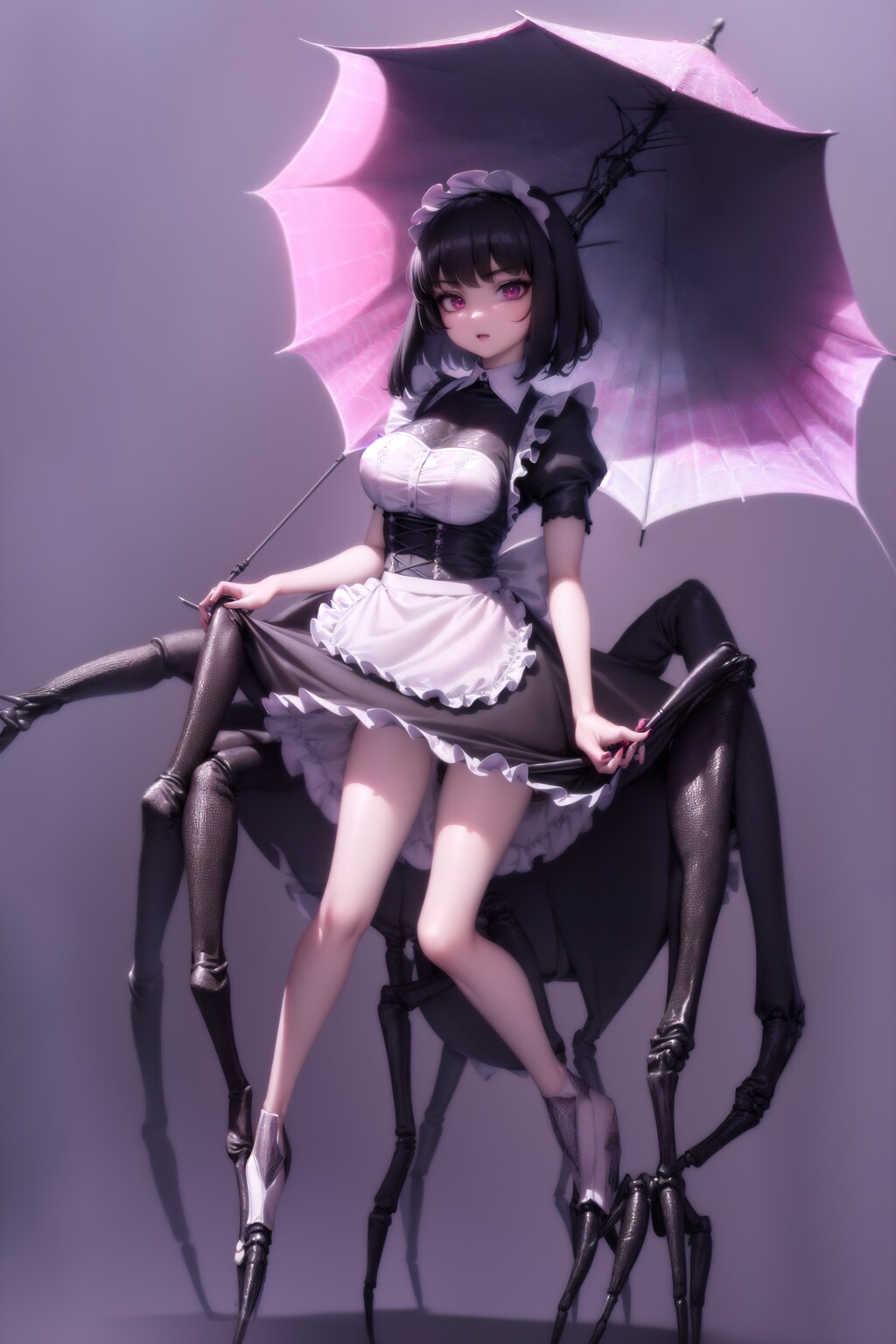 🕷蜘蛛のメイドさん🕸