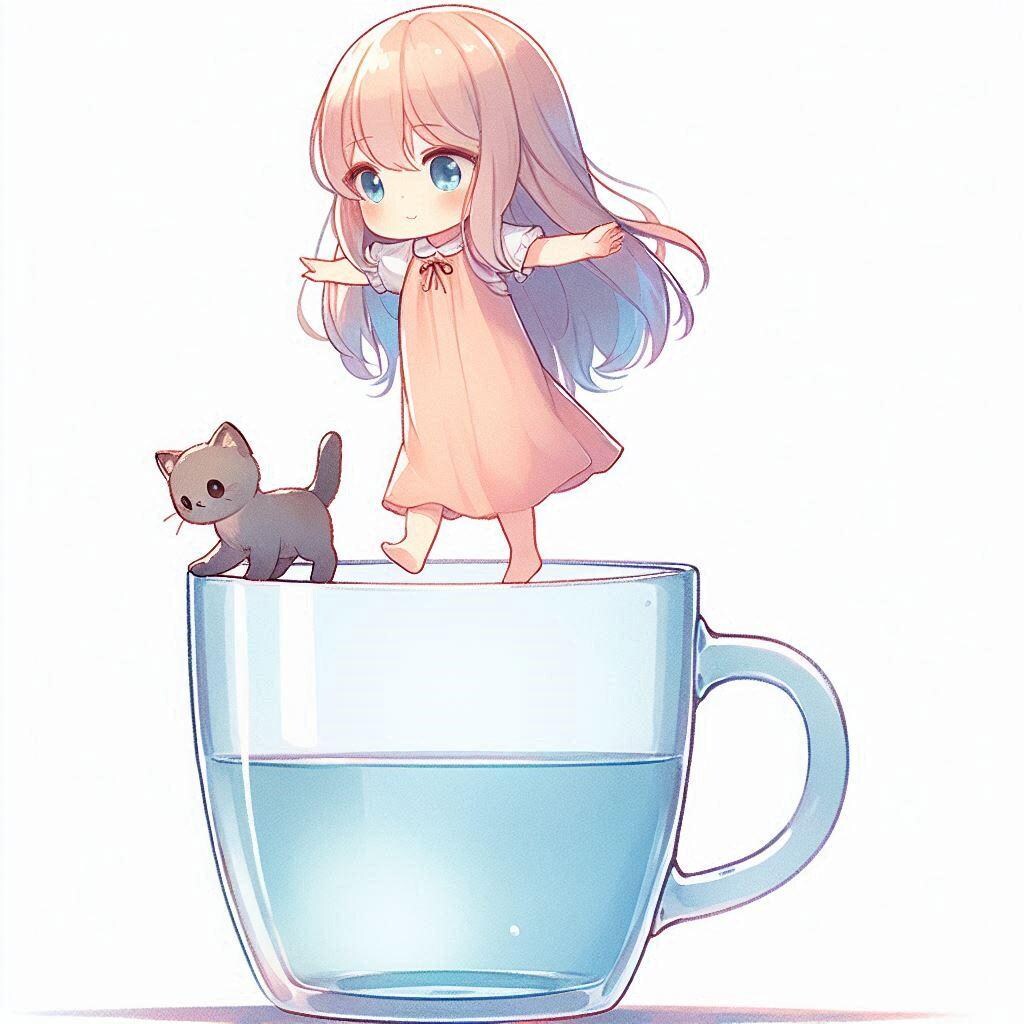 コップのフチを歩こう