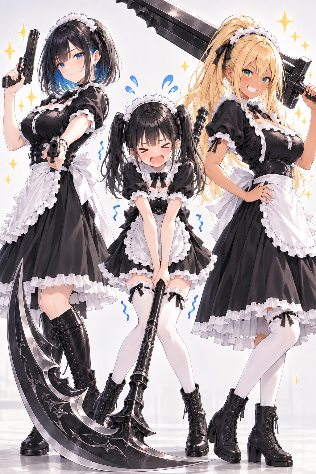私のだけめちゃ重くない？💦はっぴーピース✌️✨️ | の人気AIイラスト・グラビア