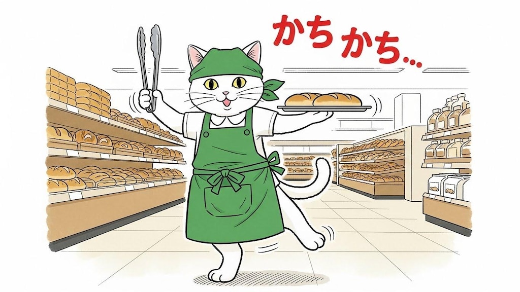 スーパーちちぷい店内製造のベーカリー