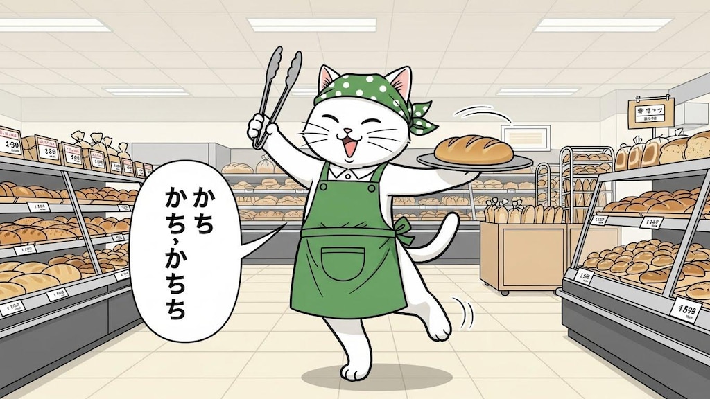 スーパーちちぷい店内製造のベーカリー