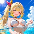 見えない水中で 2枚目