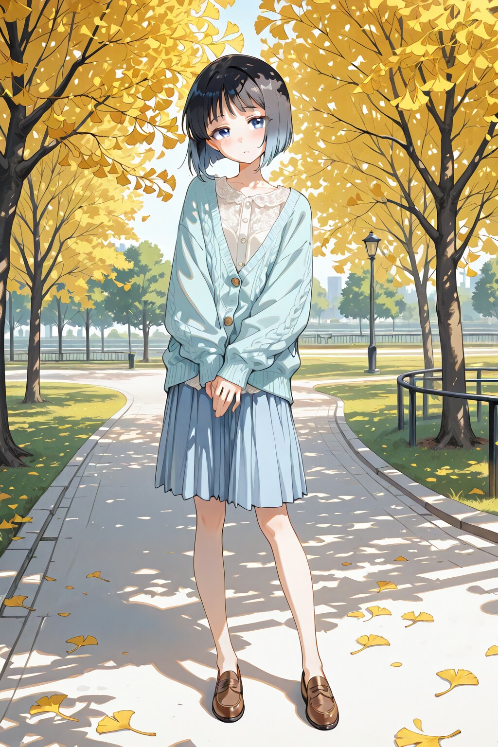 銀杏 | の人気AIイラスト・グラビア