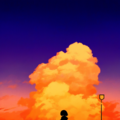 夕焼け 4枚目