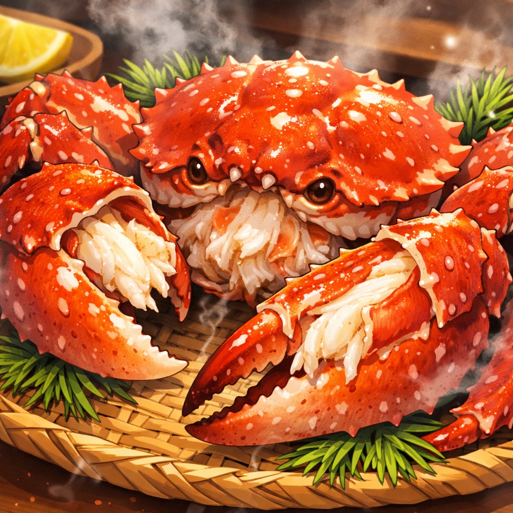 🦀を煮詰める企画？（←違
