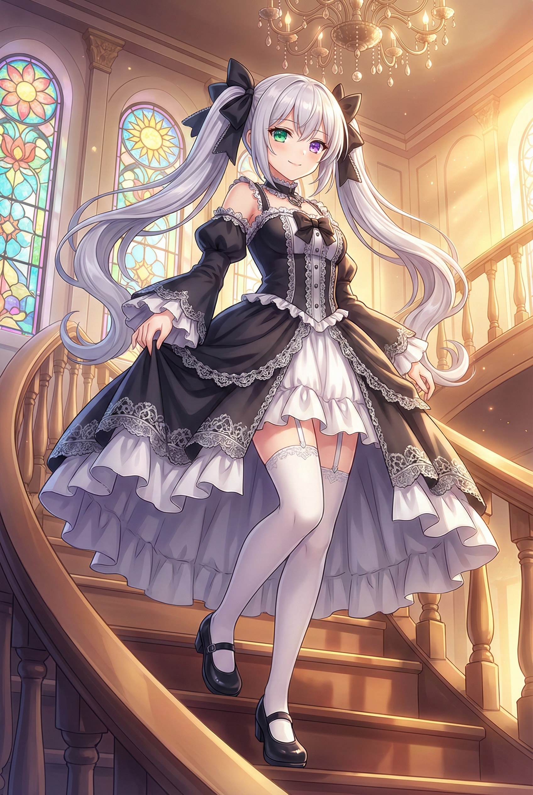 降臨する銀月 | の人気AIイラスト・グラビア