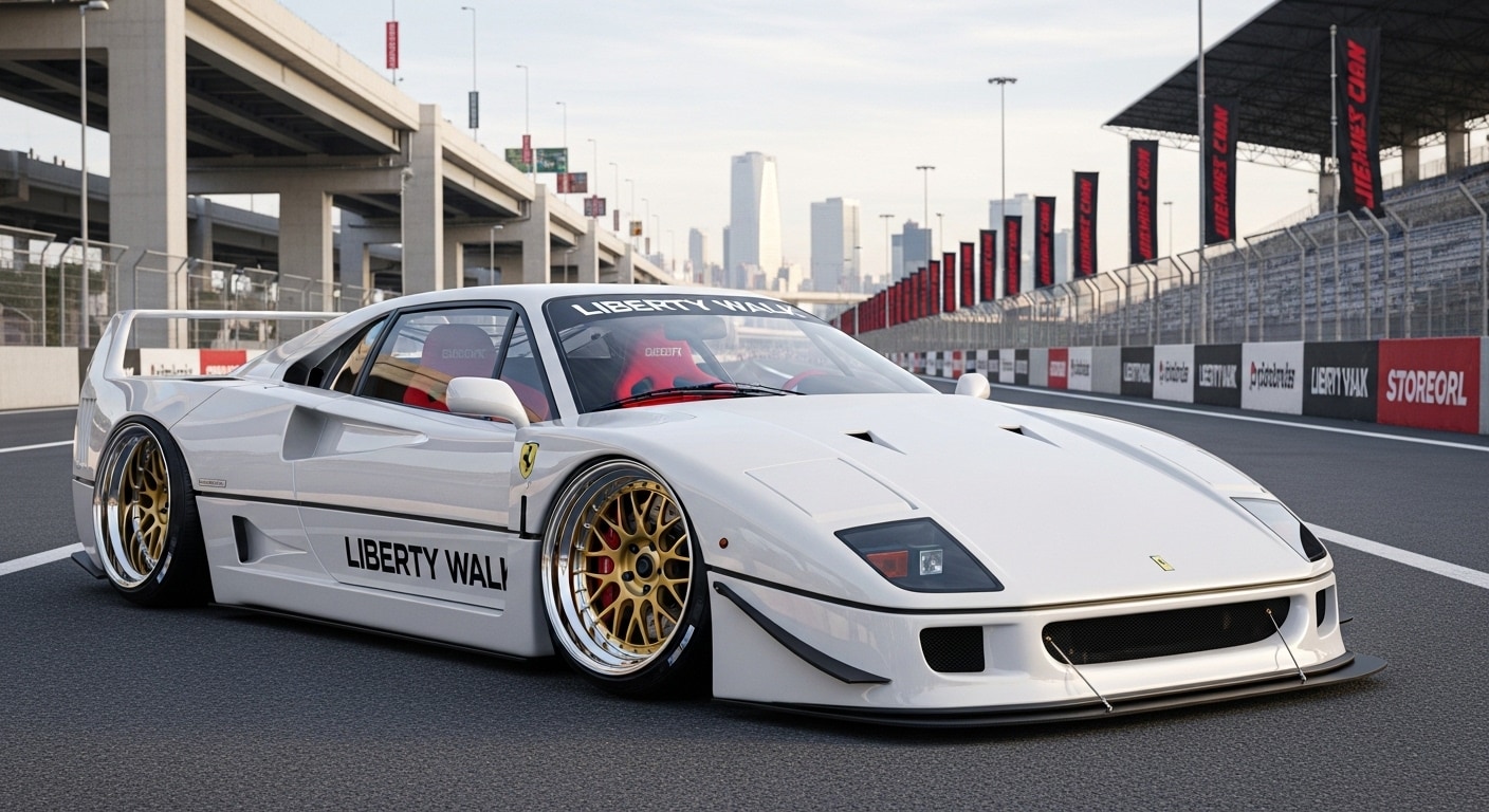 リバティーウォークF40 | の人気AIイラスト・グラビア