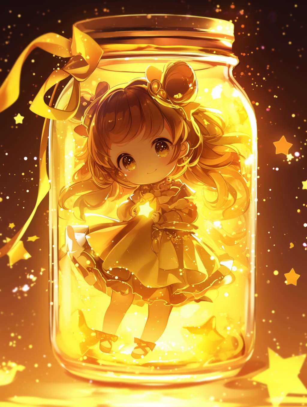 「瓶詰の少女」黄52