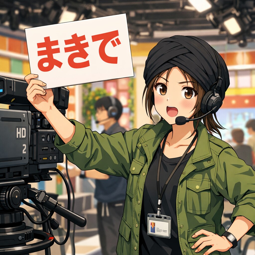 番組進行でまく