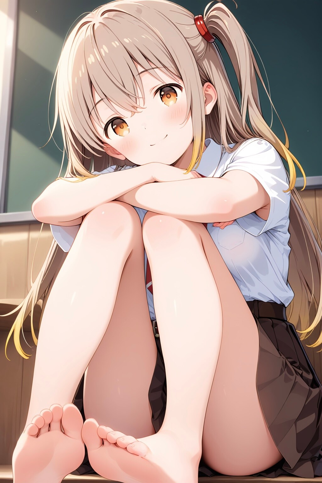 三角座りは本当に可愛い