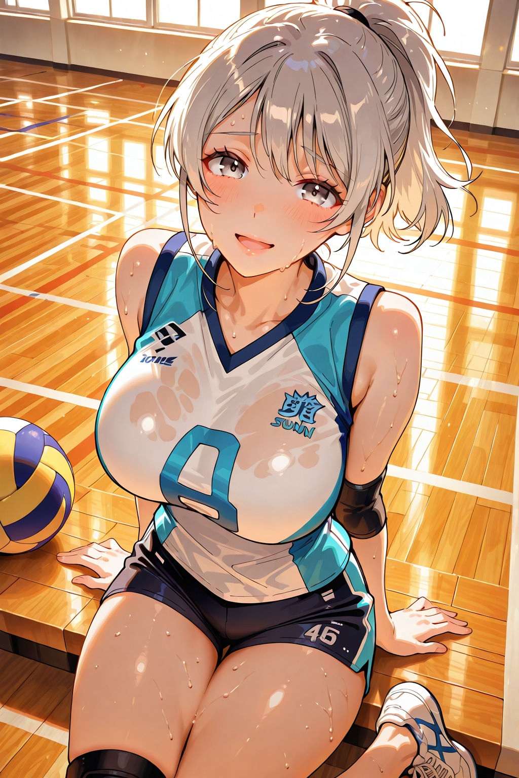 汗だくで、こんな顔…貴方にしか見せられませんからね…💕