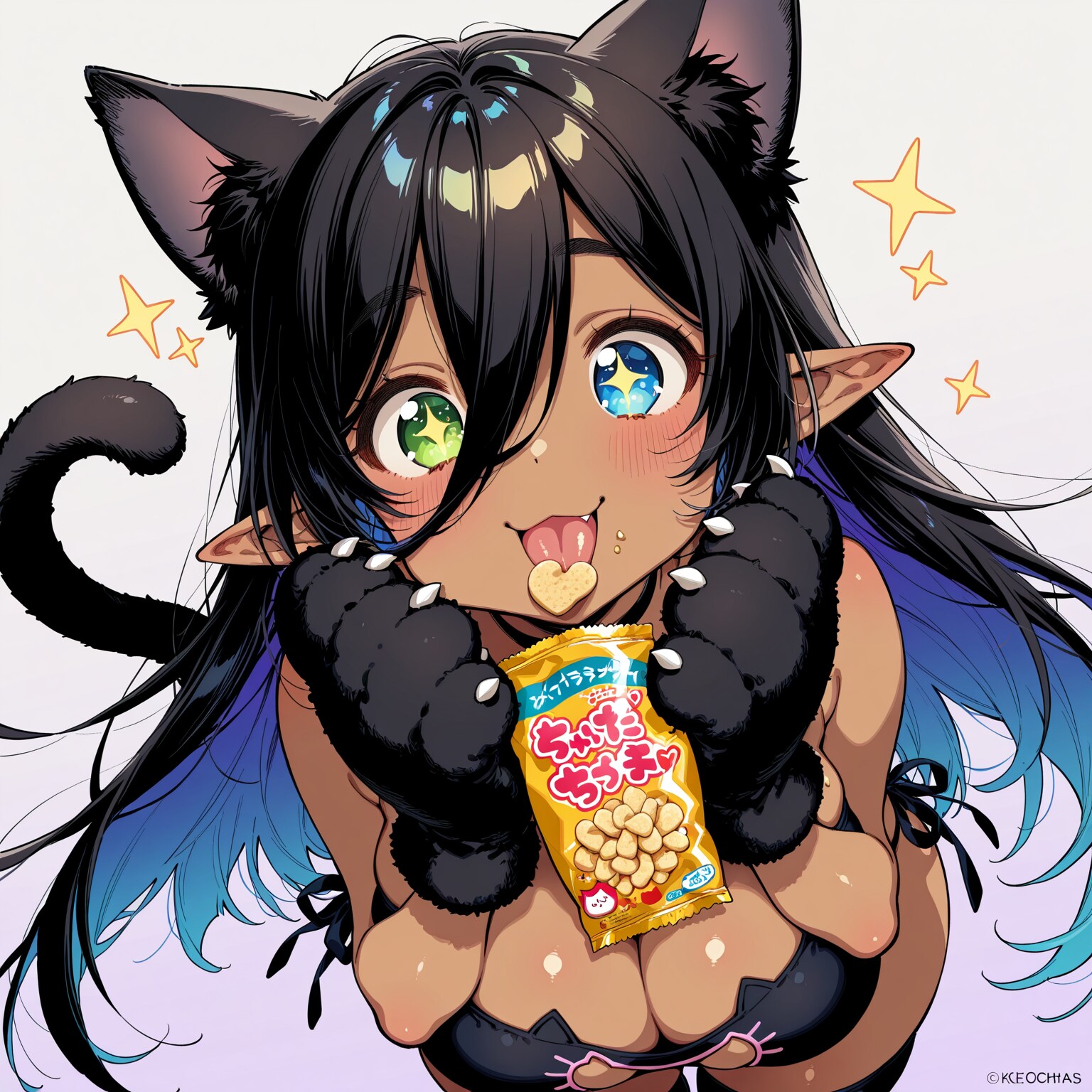 おいしいかも～(=^・^=)