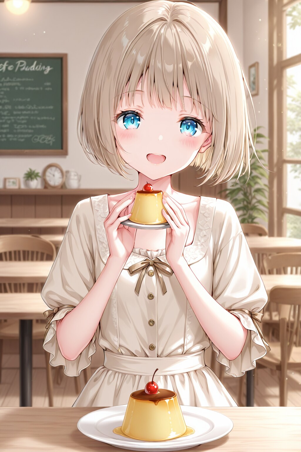 プリンを食べたい