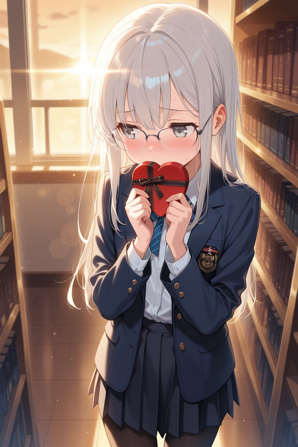 バレンタイン栞ちゃん | の人気AIイラスト・グラビア