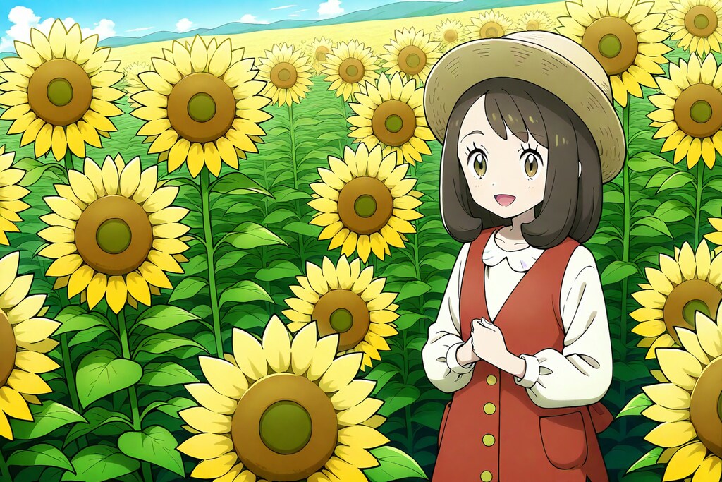 ひまわりガール