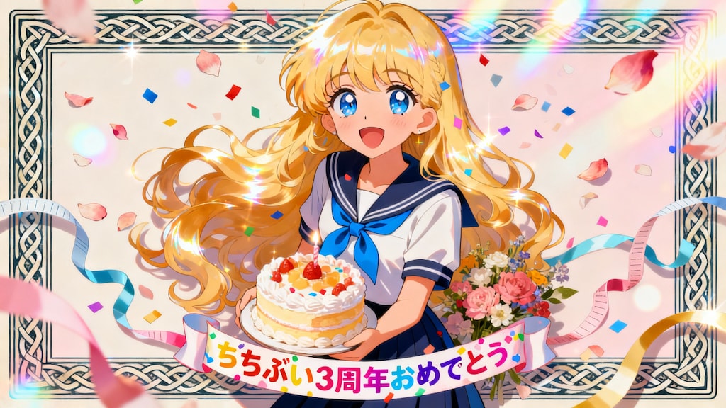 3周年おめでとうございます