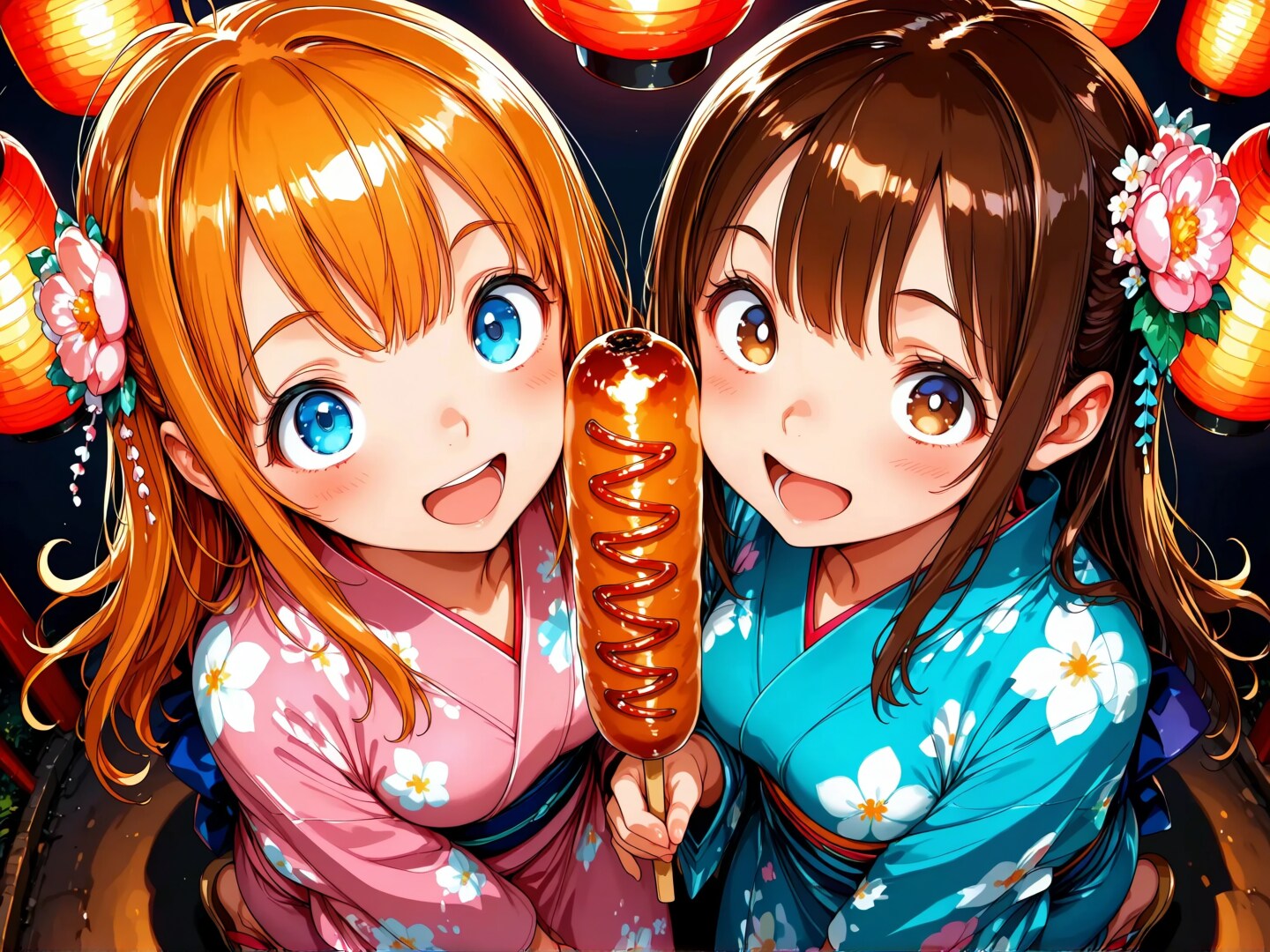 お祭り | の人気AIイラスト・グラビア