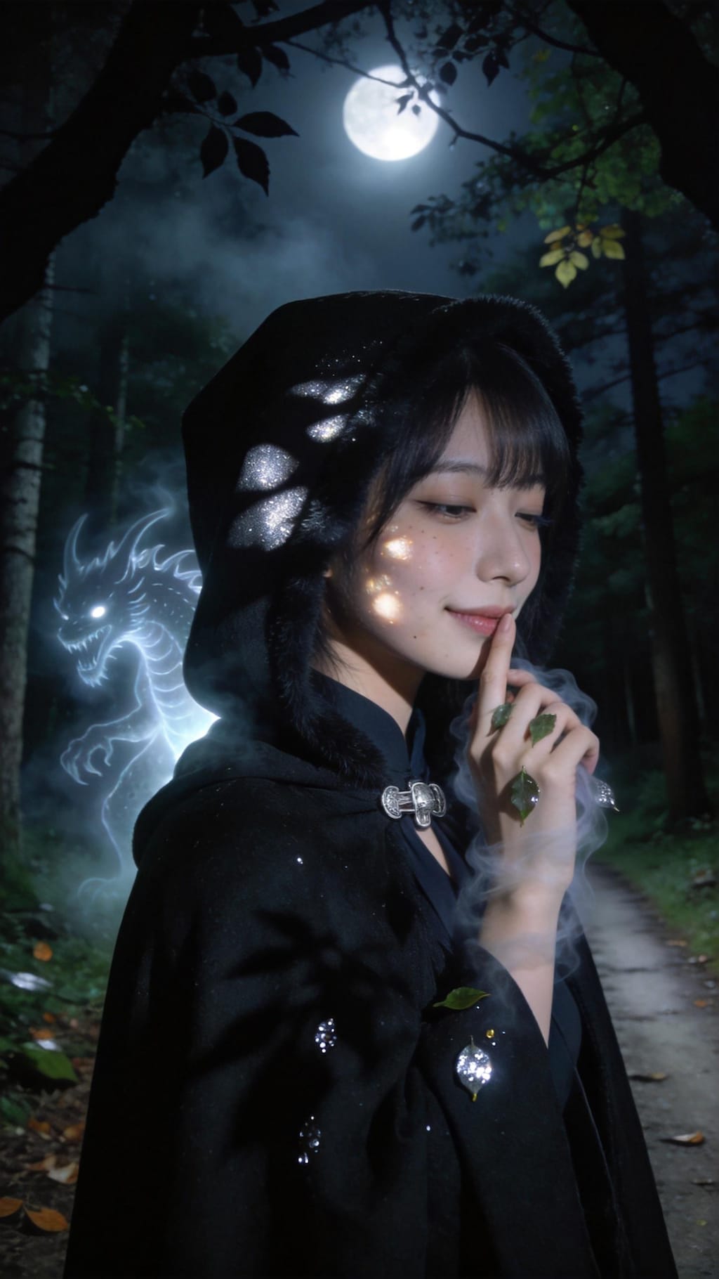 Whispers Beneath the Full Moon