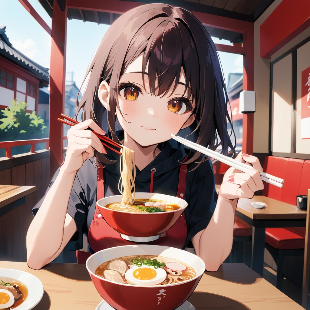 EMERALD実力テスト「箸でラーメン」