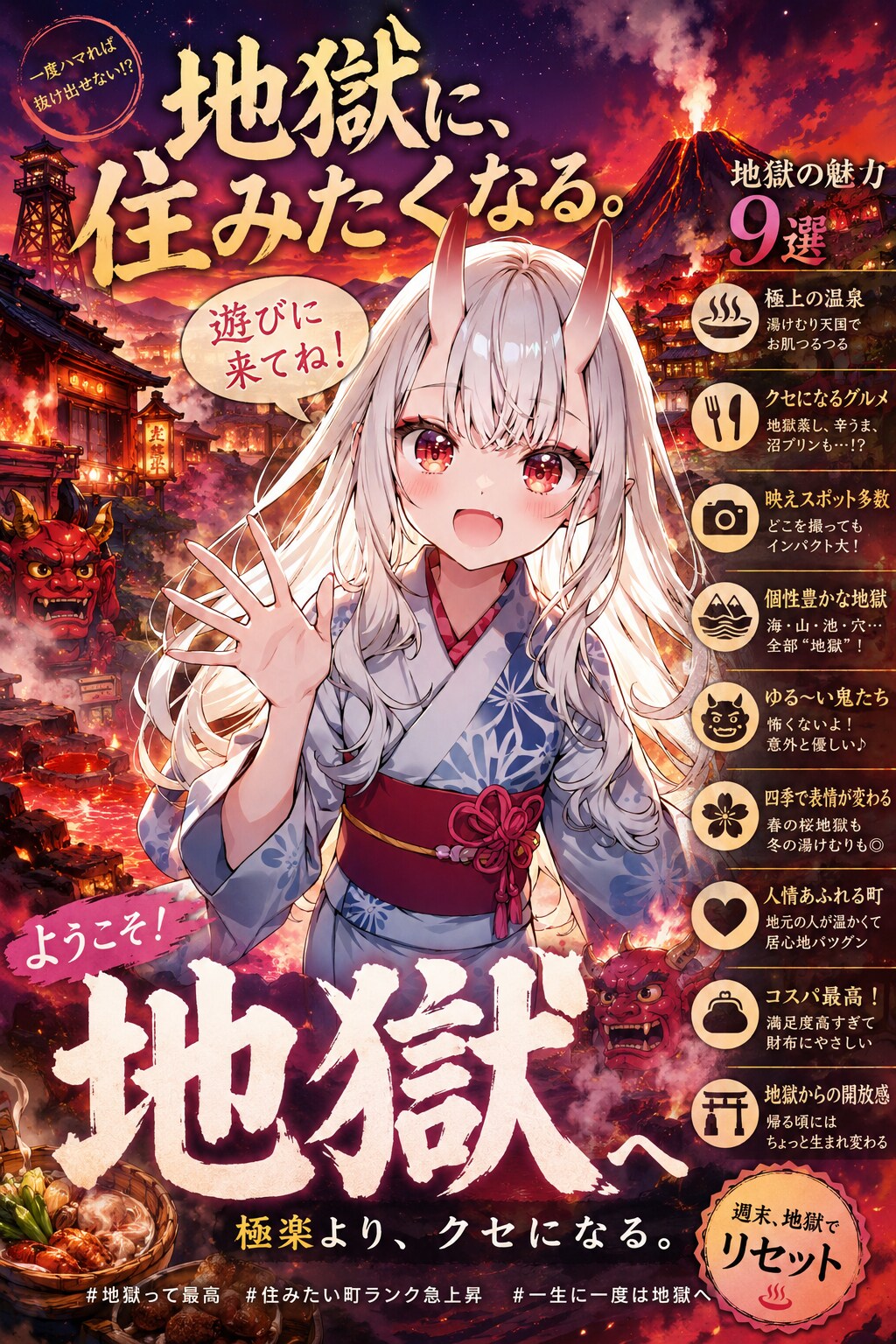 地獄をPRしたい鬼