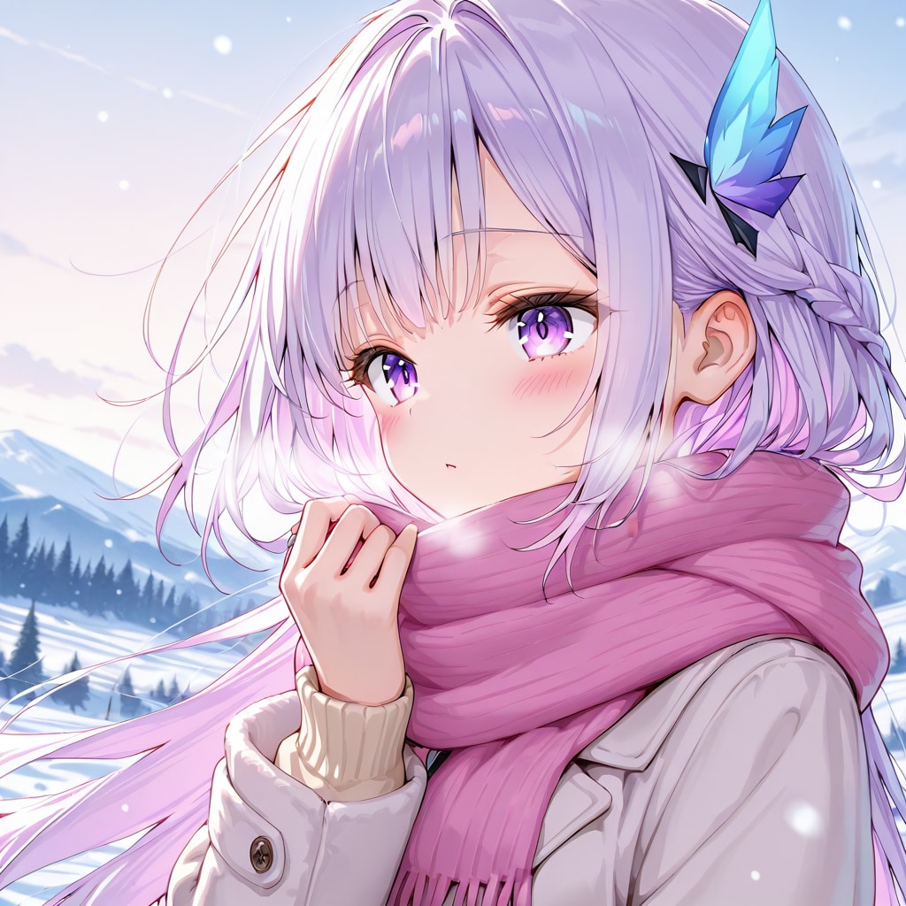 ねむちゃん061～雪原～