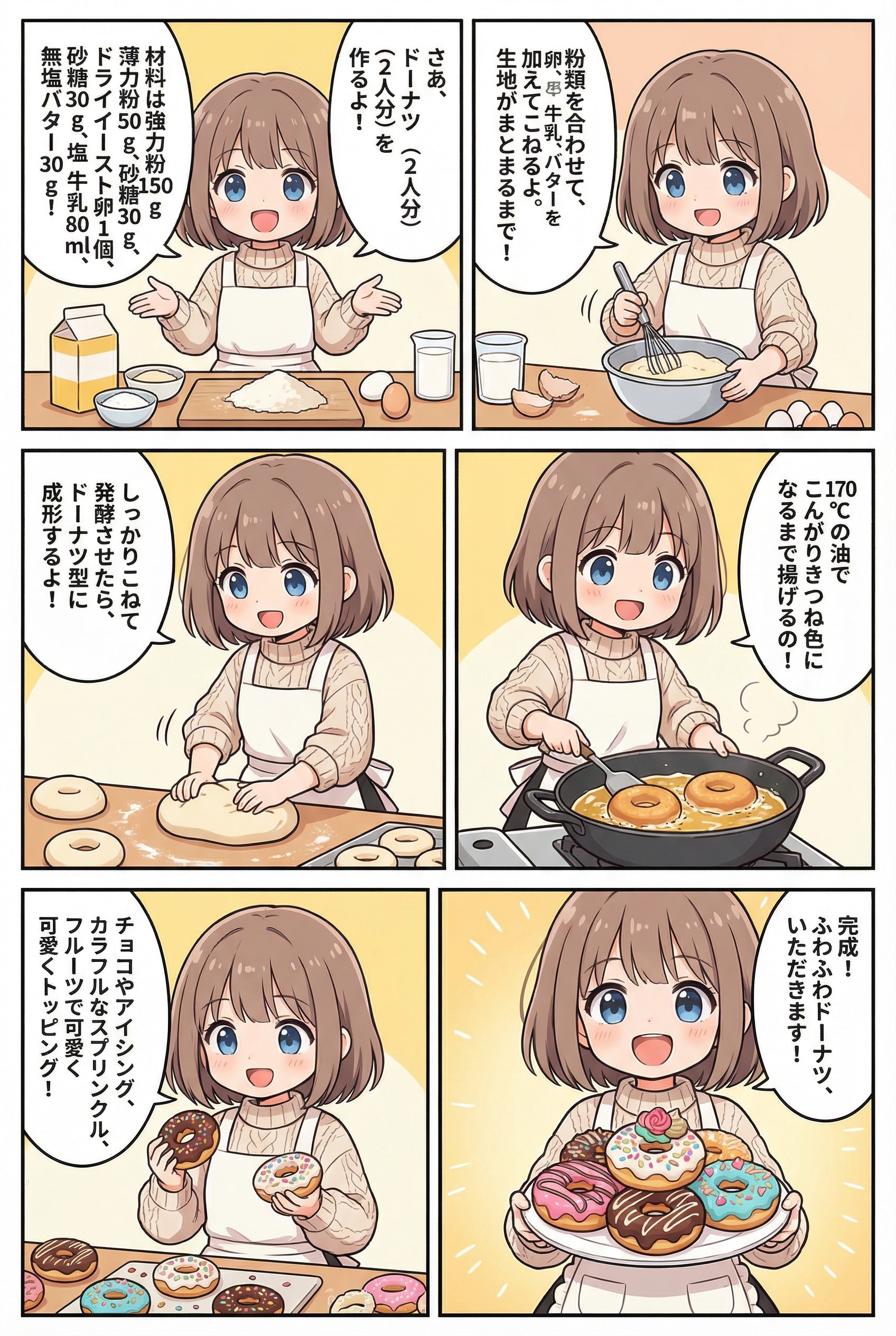 ドーナツ | の人気AIイラスト・グラビア