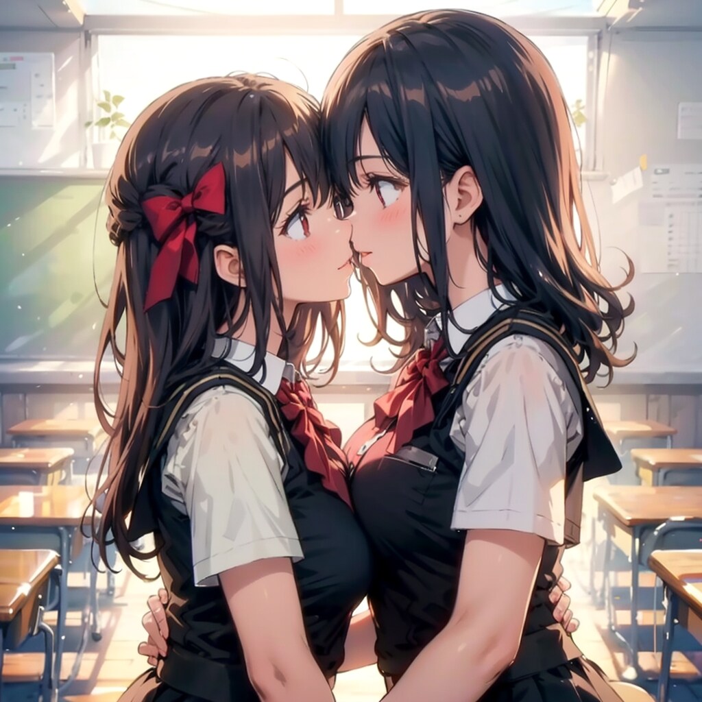 放課後の教室 | の人気AIイラスト・グラビア