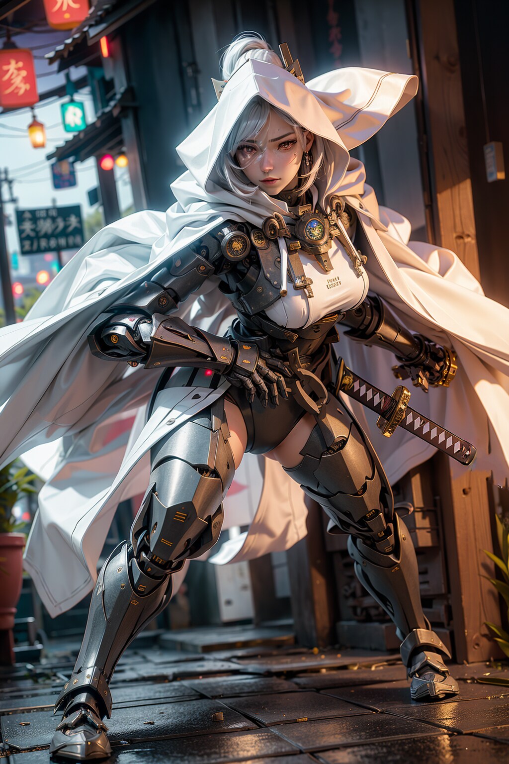 サムライアンドロイド女性型4