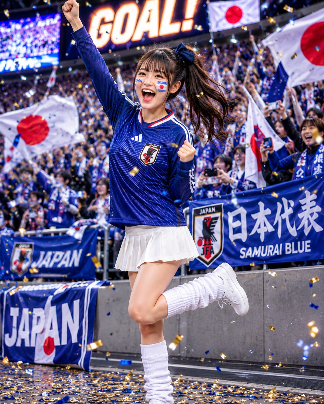 日本の同点ゴール　オランダに2-2で勝ち点1