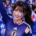 日本の同点ゴール　オランダに2-2で勝ち点1 4枚目