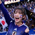日本の同点ゴール　オランダに2-2で勝ち点1 2枚目