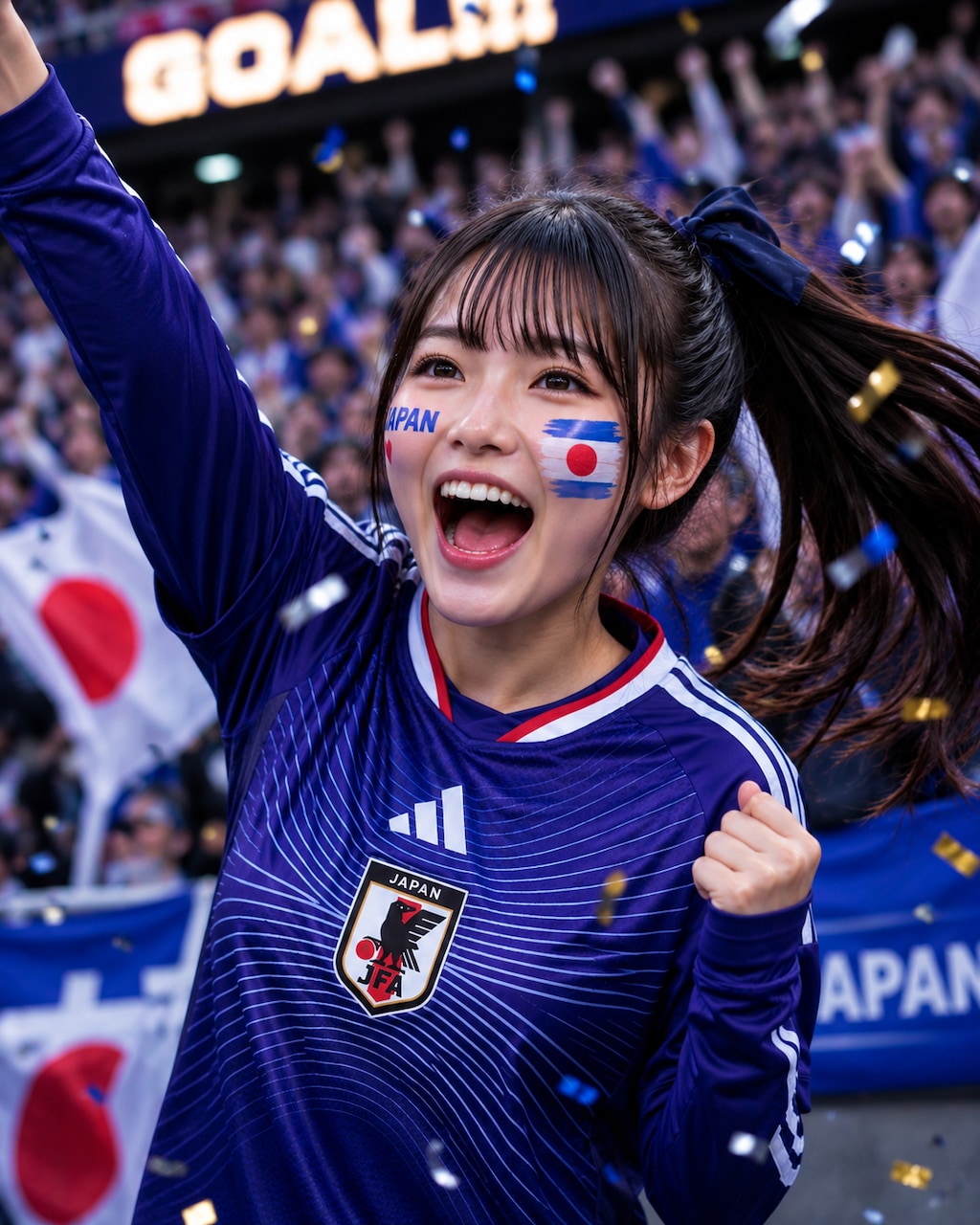 日本の同点ゴール　オランダに2-2で勝ち点1