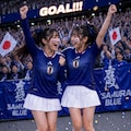 日本の同点ゴール　オランダに2-2で勝ち点1 3枚目