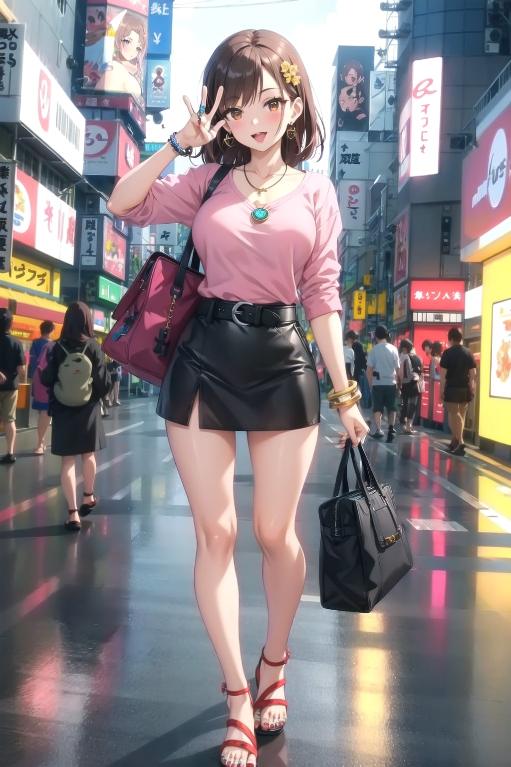 ギャルピチャレンジ企画作品です | の人気AIイラスト・グラビア
